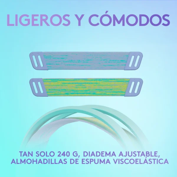 Audífono para Juegos Logitech G335 Mint