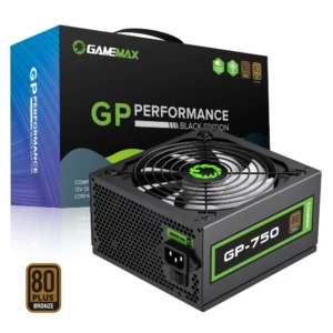 Fuente de Poder Gamemax GP 750 750W 80 Plus Bronze