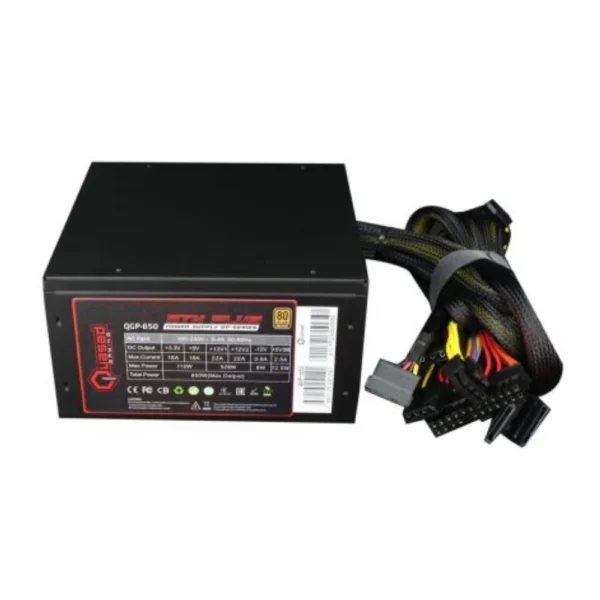 Fuente de Poder Quasad QGP-650 650W 80 Plus Bronze (1)