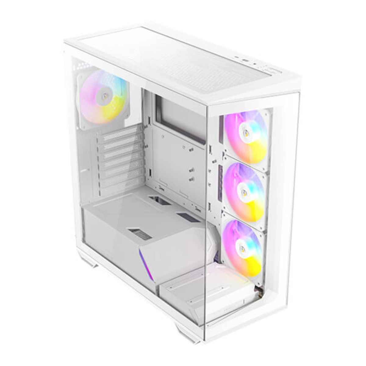 Case Antec C3 ARGB White ATX (2)