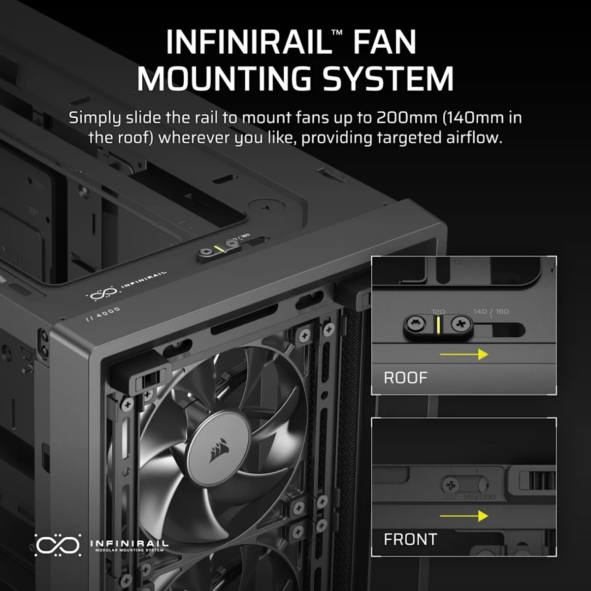 Case Corsair Frame 4000D RS Black (5)