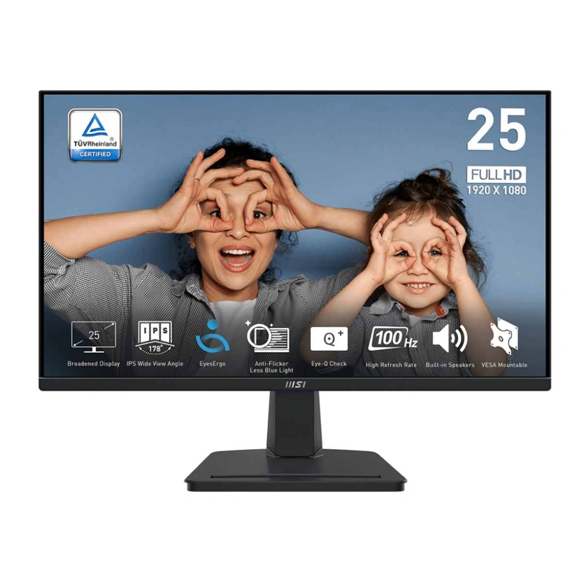 Monitor MSI Pro MP251 - 24.5″ FHD IPS 100Hz 1ms Eye Care