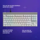 Teclado Logitech G515 TKL Cableado Perfil Bajo RGB Color Blanco (7)