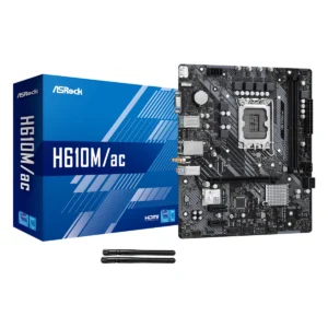 Motherboard ASRock H610M_AC WiFi LGA 1700 DDR4