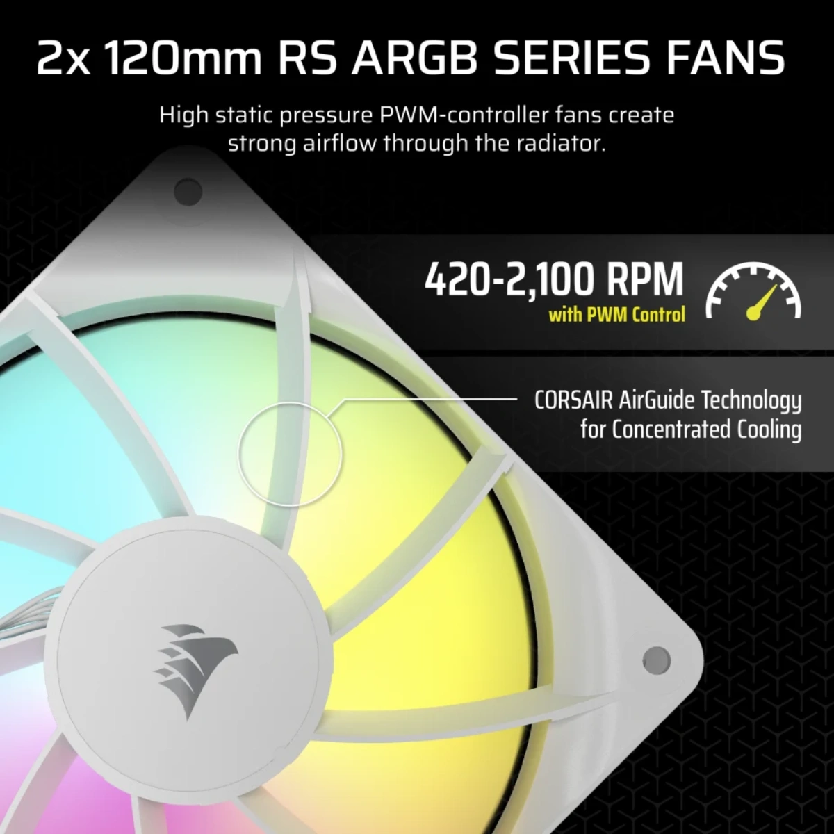 Corsair Nautilus 240 RS ARGB White (4)