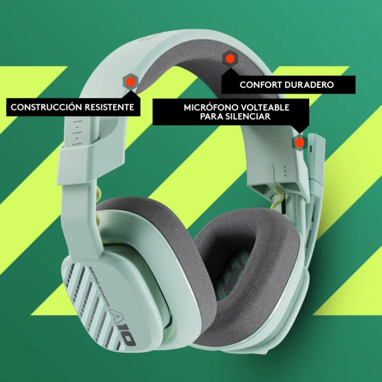Audifono-Logitech-Astro-A10-Gen-2-Mint-8