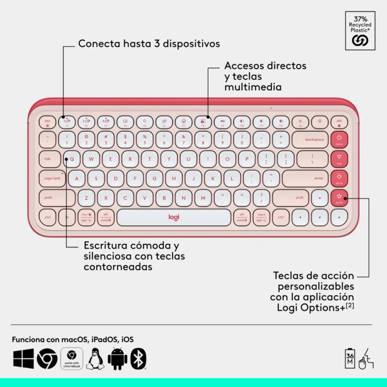 Combo-Logitech-POP-Icon-Rose-Bluetooth