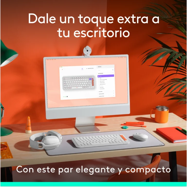 Combo-teclado-y-mouse-Logitech-POP-Icon-White-Espanol