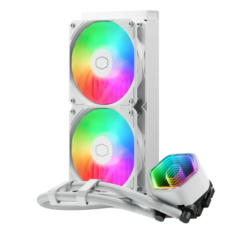 Cooler-Liquido-Cooler-Master-MasterLiquid-240-Core-II-White