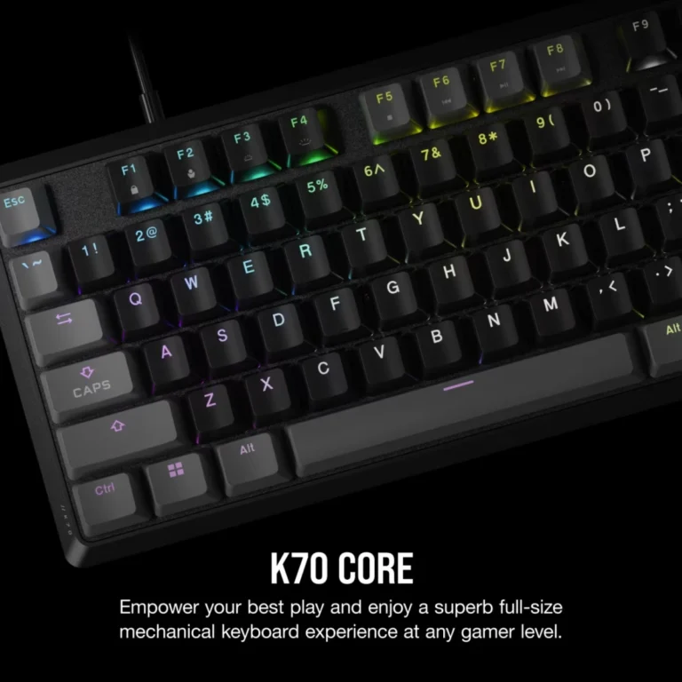 Corsair K70 Core RGB Gris Carbón (2)
