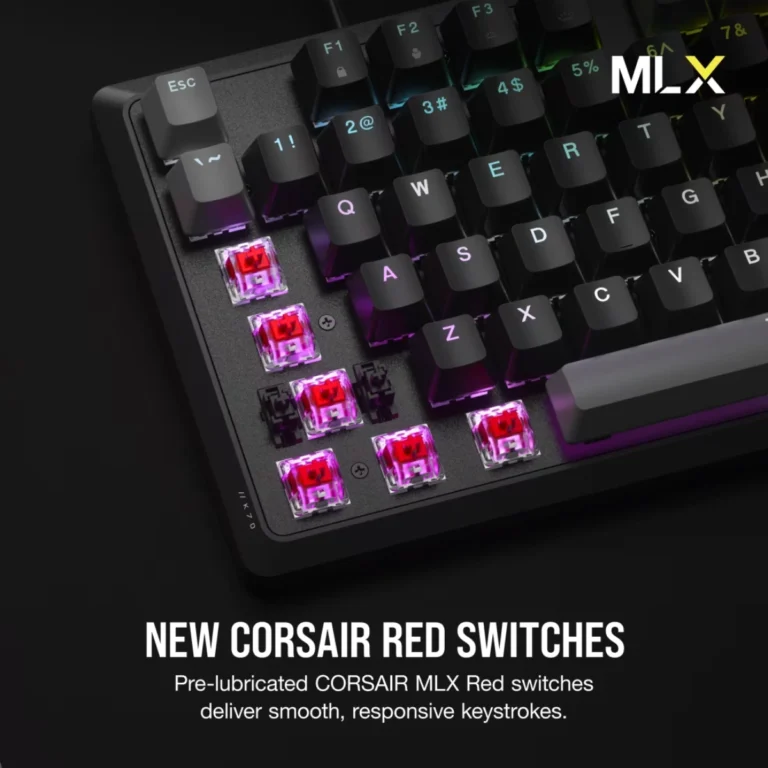 Corsair K70 Core RGB Gris Carbón (3)