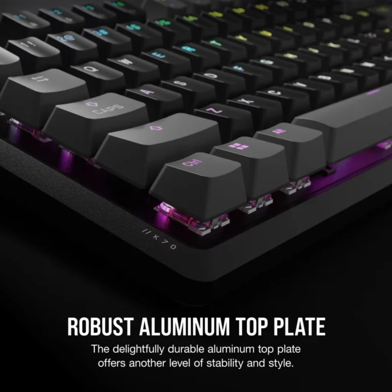 Corsair K70 Core RGB Gris Carbón (4)