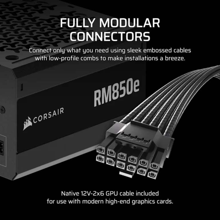 Fuente-Corsair-RM850e-850W-Full-Modular-ATX-3.1-PCIe-5