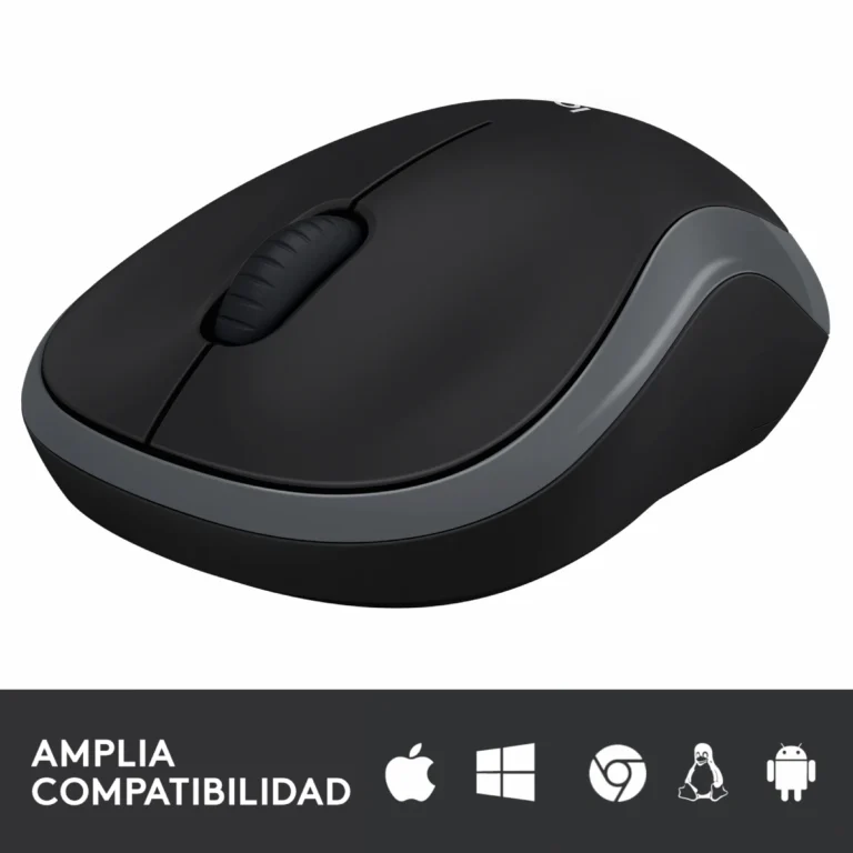 Logitech M185 Inalámbrico Gris (5)