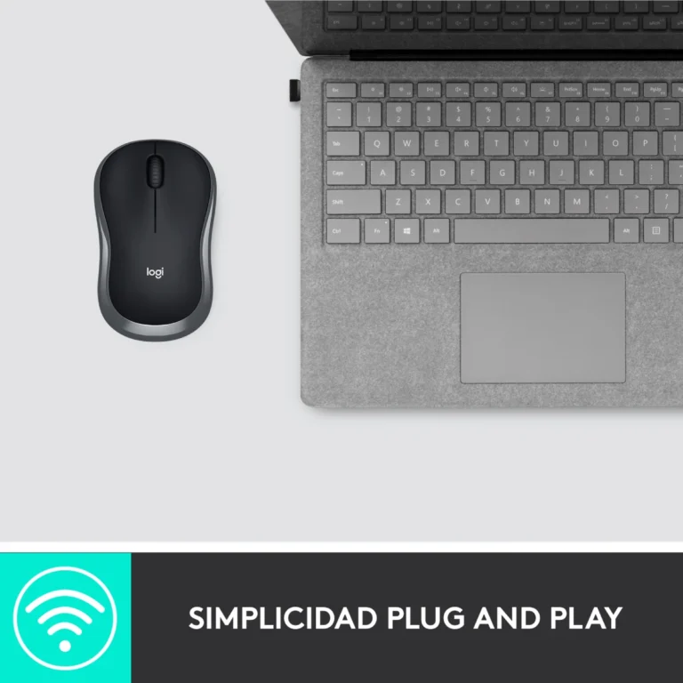 Logitech M185 Inalámbrico Gris (8)