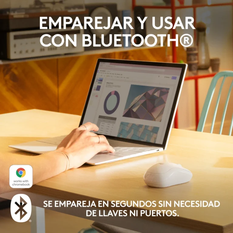 Logitech M240 Silent Blanco (2)