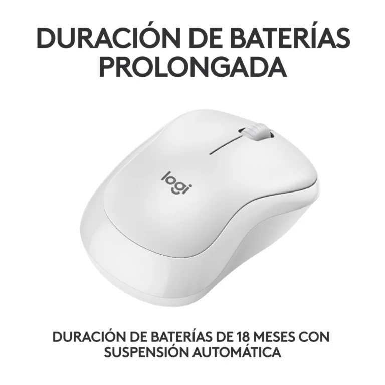 Logitech M240 Silent Blanco (4)