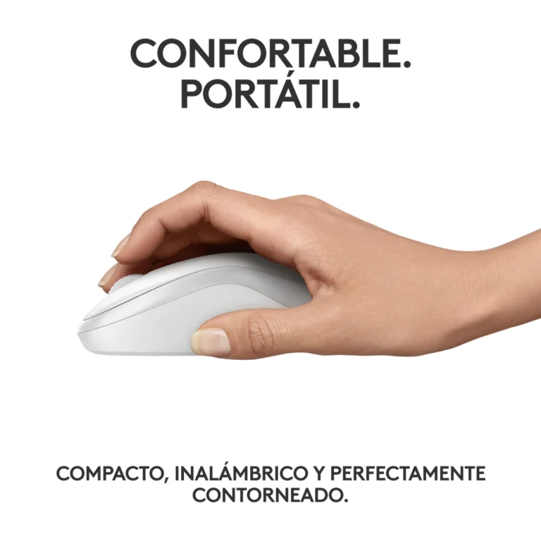 Logitech M240 Silent Blanco (5)