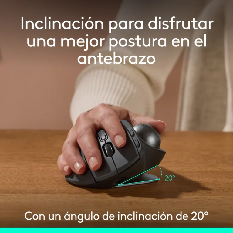 Logitech MX Ergo S Trackball Grafito (3)