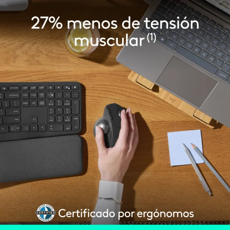 Logitech MX Ergo S Trackball Grafito (4)