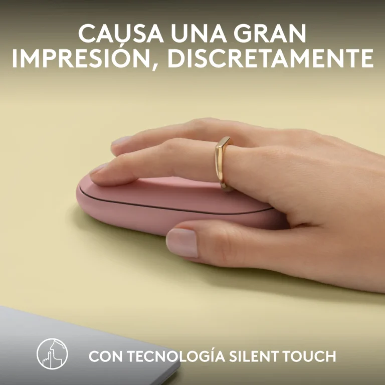 Logitech Pebble 2 M350s Rosa (5)
