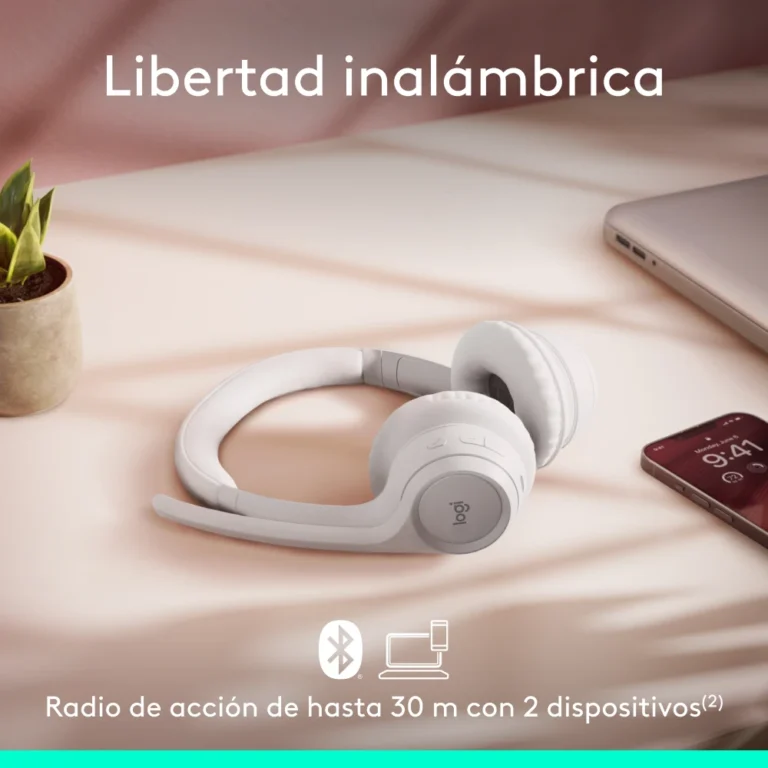 Logitech Zone 300 Blanco (4)