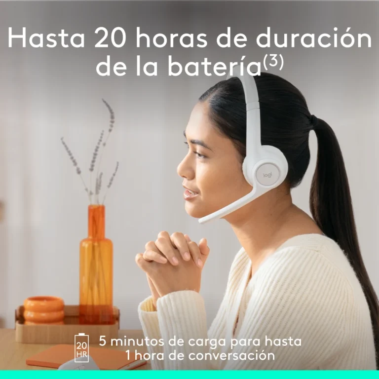 Logitech Zone 300 Blanco (5)