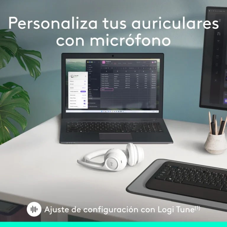 Logitech Zone 300 Blanco (9)