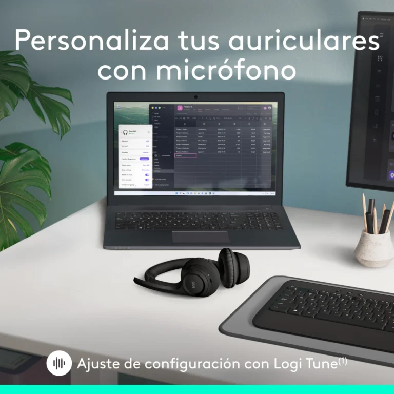 Logitech Zone 300 Negro (9)