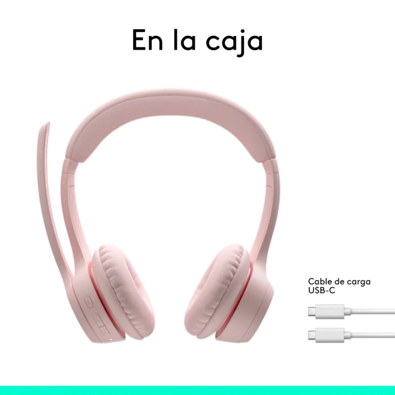 Logitech Zone 300 Rosa (10)