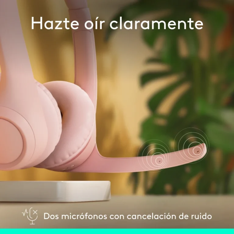 Logitech Zone 300 Rosa (2)