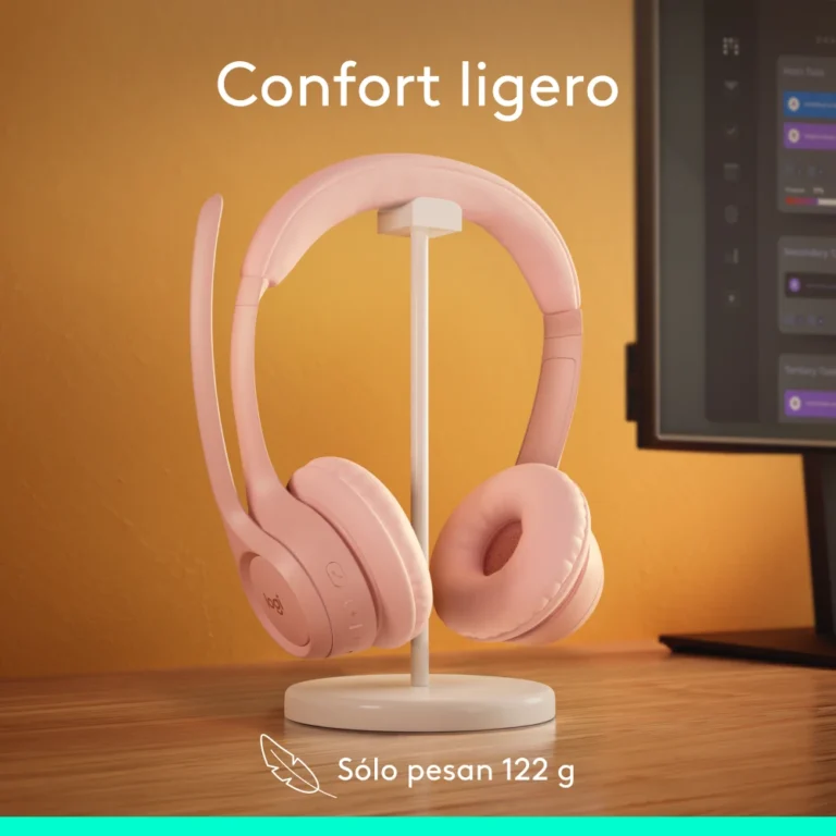 Logitech Zone 300 Rosa (8)