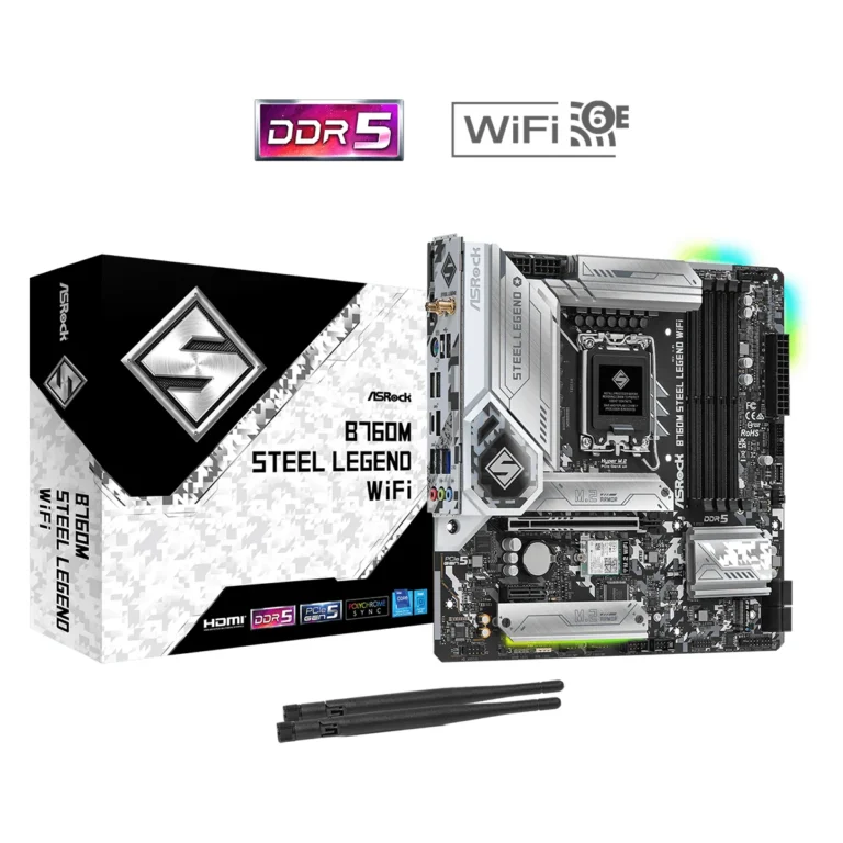 Motherboard-ASRock-B760M-Steel-Legend-WiFi