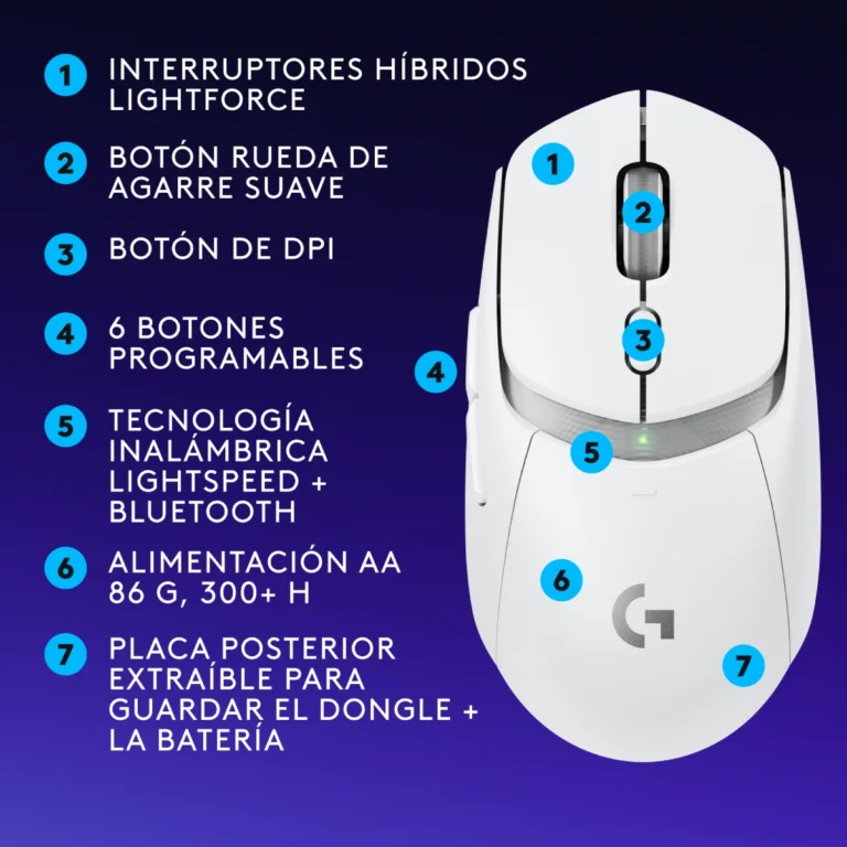 Mouse-Logitech-G309-LightSpeed-White-8