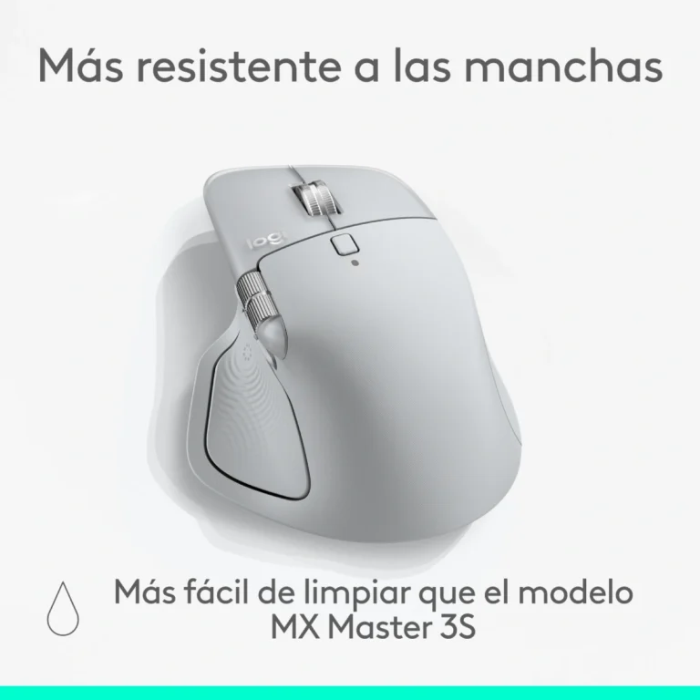 Mouse Logitech MX Master 4 Gris Pálido (9)
