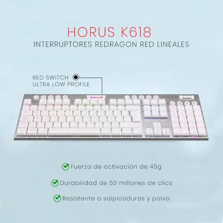 Redragon-Horus-K618W-RGB-Switch-Red