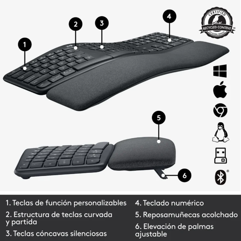 Teclado-Inalambrico-Logitech-Ergo-K860-Negro