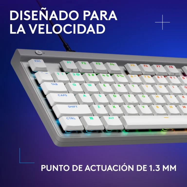 Teclado-Logitech-G515-TKL-Cableado-Perfil-Bajo-RGB-Color-Blanco-3