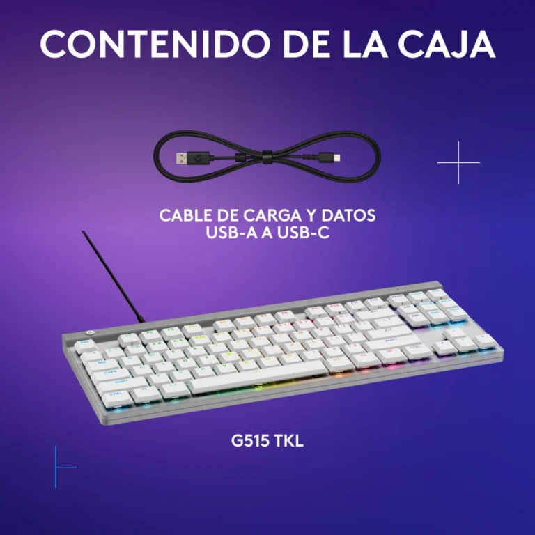 Teclado-Logitech-G515-TKL-Cableado-Perfil-Bajo-RGB-Color-Blanco-8