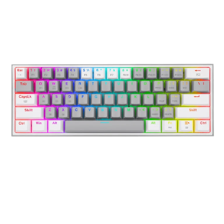 Teclado-Mecanico-Redragon-Fizz-Pro-K616-RGB-Grey-White