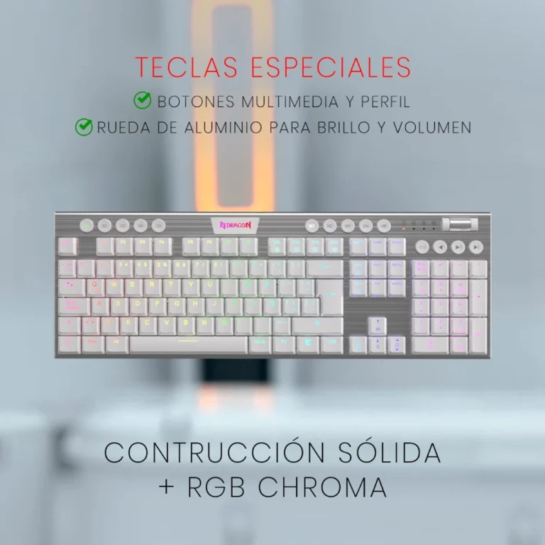 Teclado-Mecanico-Redragon-Horus-K618W-RGB