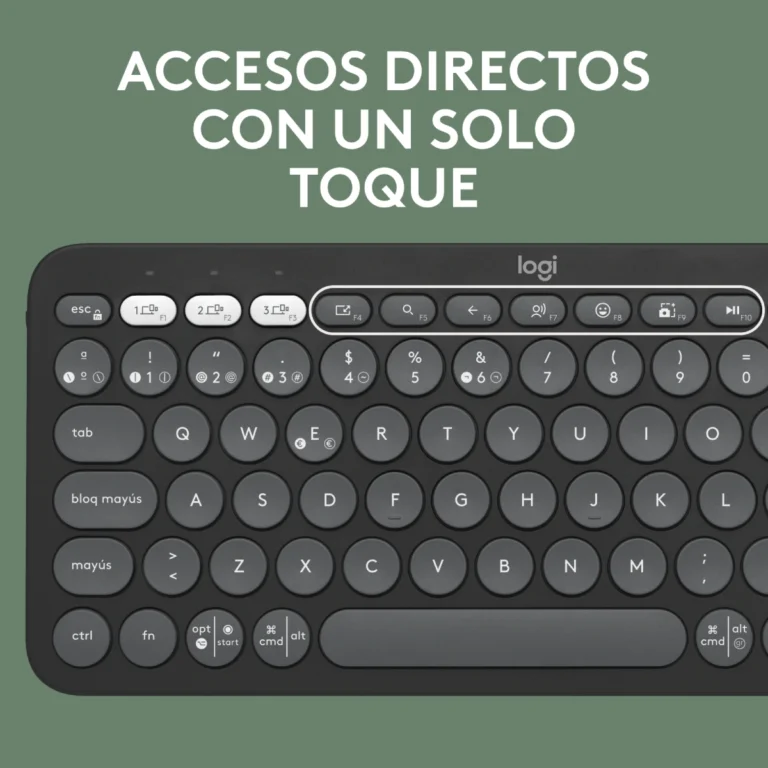 Teclado-Multidispositivo-Logitech-Pebble-Keys-2-K380s-Grafito
