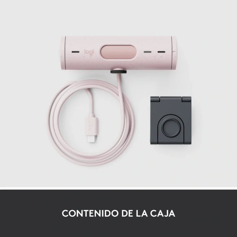 Webcam-Logitech-Brio-500-Full-HD-1080p-Rosa-Caja