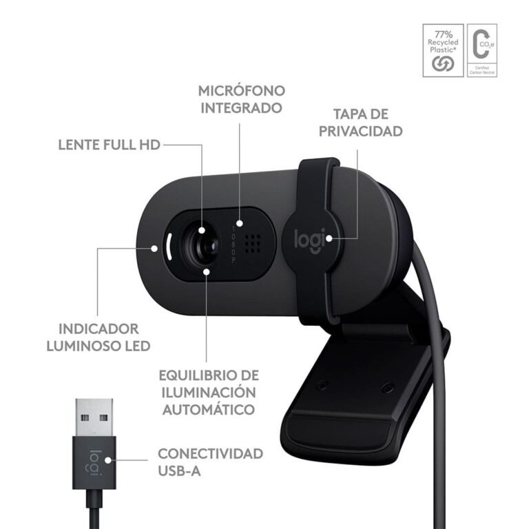 camara-logitech-brio-100-grafito