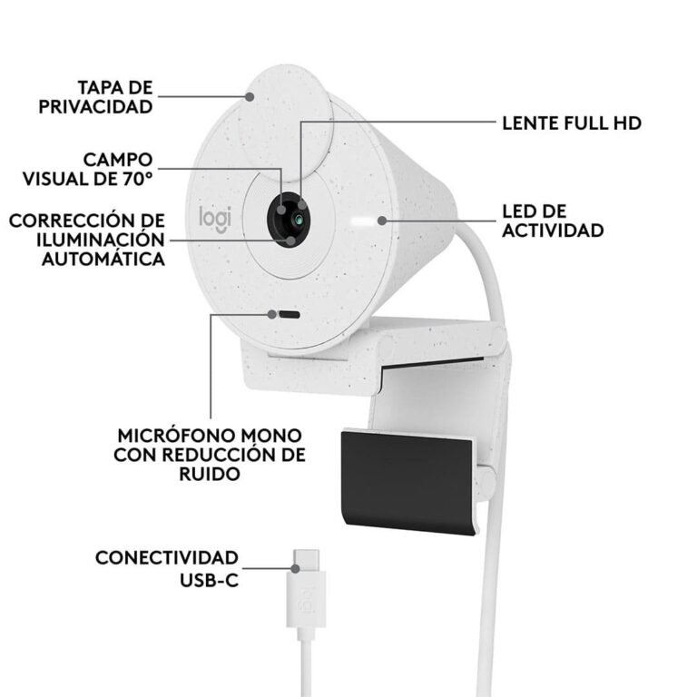 carmara-logitech-brio-300-white