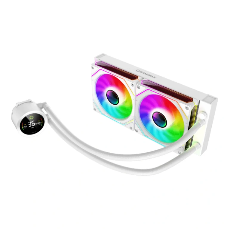 cooler-Liquido-Gamemax-Iceburg-240-Digital-White