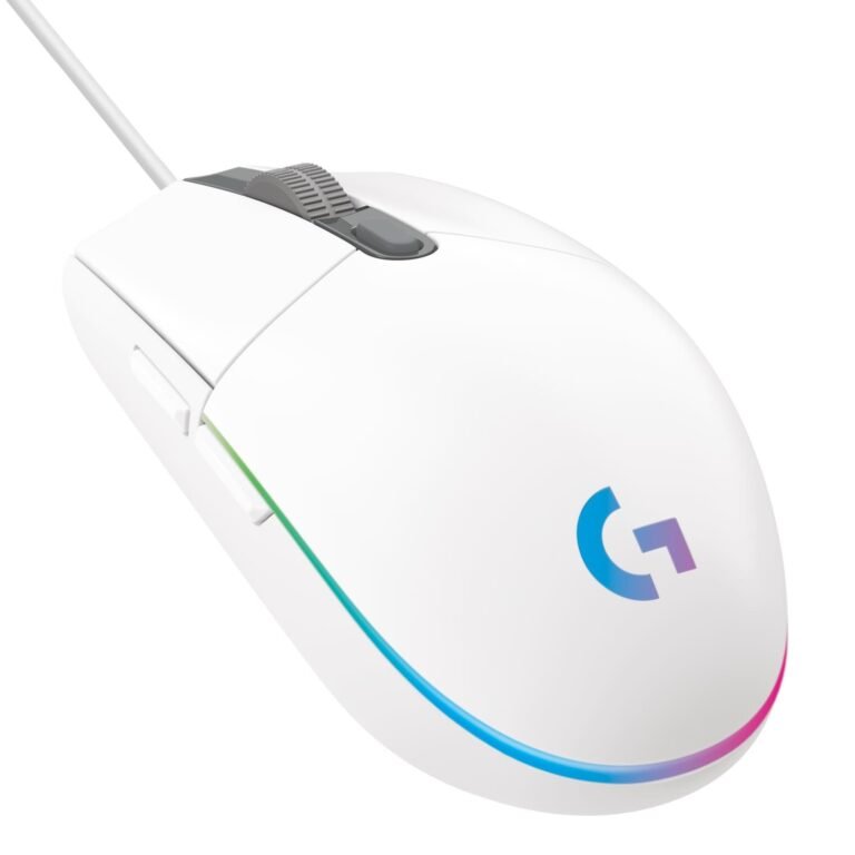 mouse-logitech-g203-white