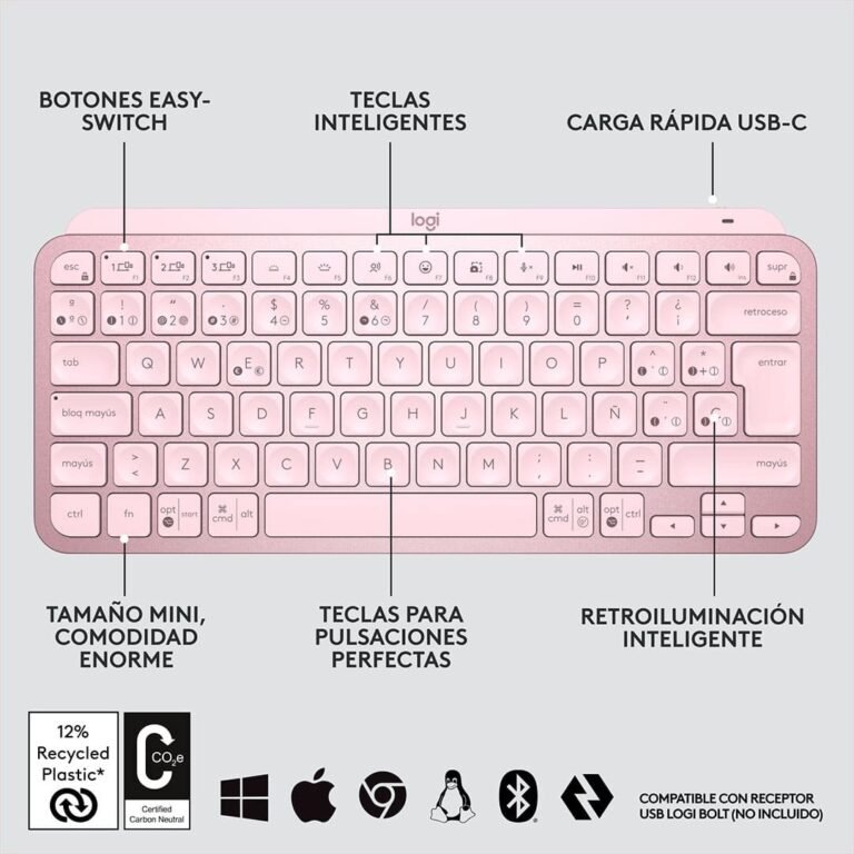 teclado-inalambrico-logitech-mx-keys-mini-rosa-4