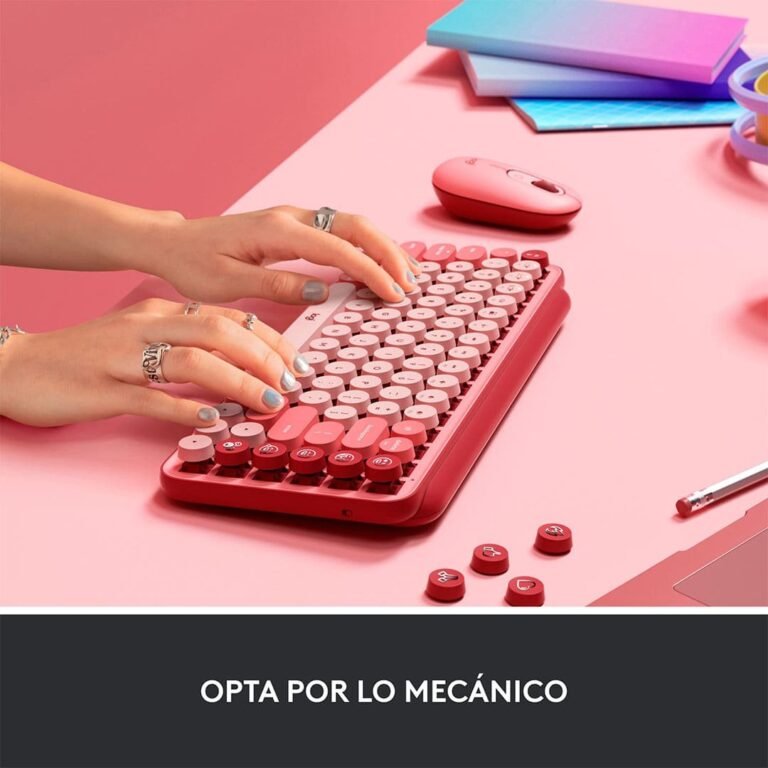 teclado-mecanico-logitech-pop-keys-rosa-bluetooth