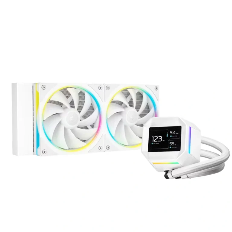 DeepCool LM240 ARGB LCD Blanca